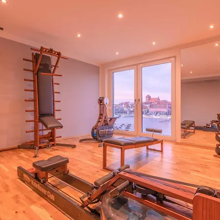 Moewe - In Der Hafenresidenz Mit Balkon & Wellness