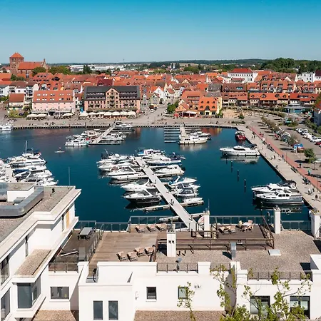 Apartment Moewe - In Der Hafenresidenz Mit Balkon & Wellness