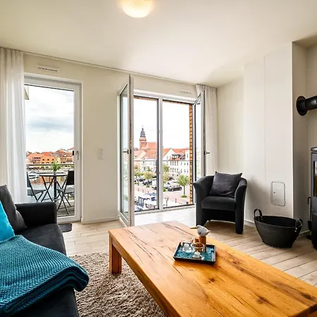 Moewe - In Der Hafenresidenz Mit Balkon & Wellness Lejlighed *