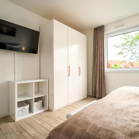 Lejlighed Moewe - In Der Hafenresidenz Mit Balkon & Wellness